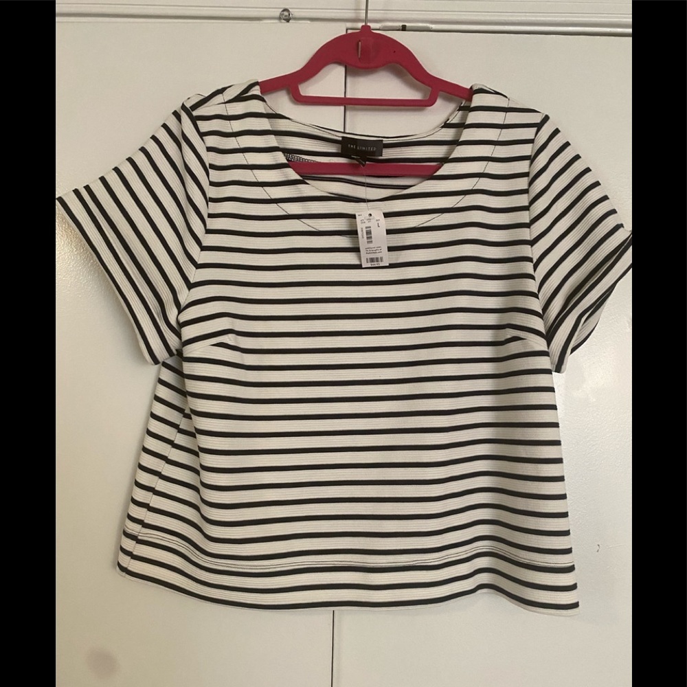 Nautical Crop Top